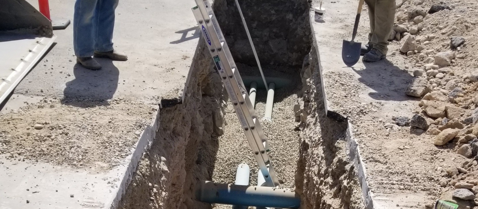 Water Line Repair  Shamrock Construction & Excavating